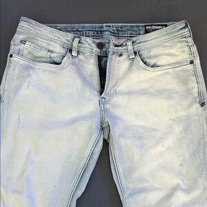 Light Wash Bootcut Men's Jeans